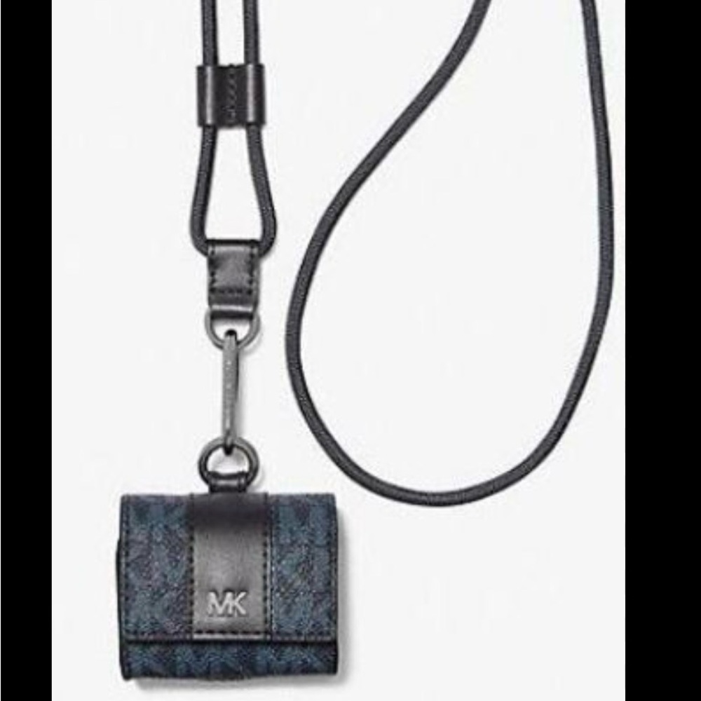 BRAND NEW Michael Kors Airpods Case with Lanyard